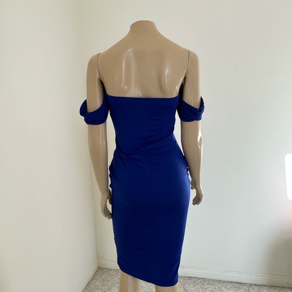 Navy Blue Dress normal used - Picture 4 of 4